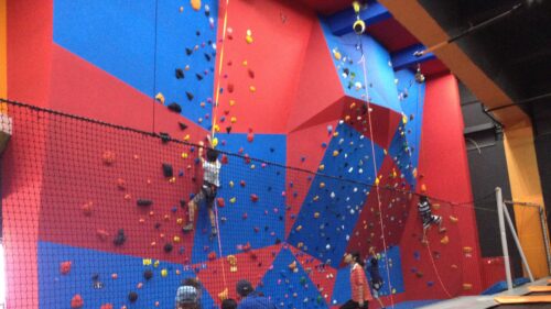 静岡県のクライミング施設「てんとう虫パーク　藤枝店」